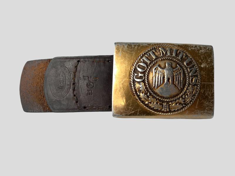 Kriegsmarine Aluminium Belt Buckle