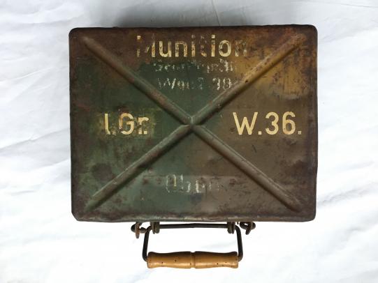 WH (Heer) Metal 5cm Mortar Ammo Case