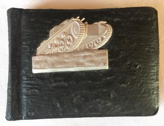 German WW2 Small “Panzer” Photo Album