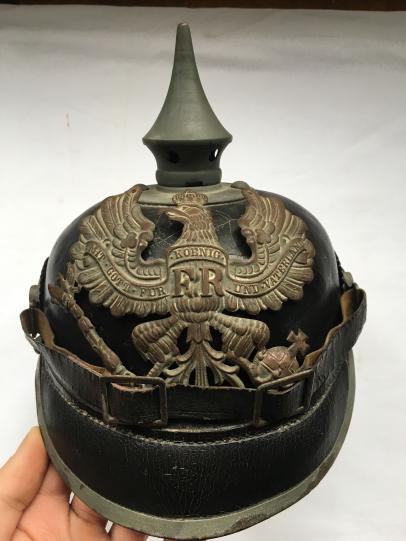 German Spiked Helmet M1915 'Pickelhaube'