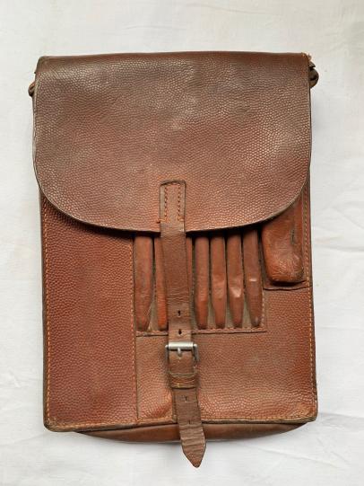 WH (Heer)/Luftwaffe Brown Mapcase with Inner Map