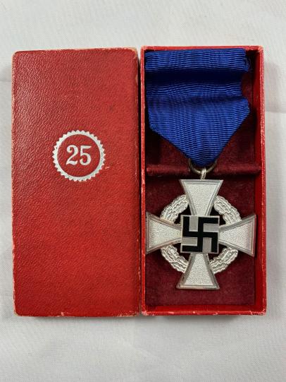German 25 Years Faithful Service Medal