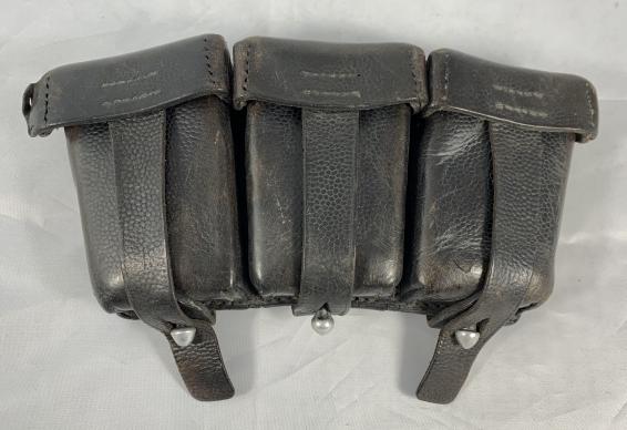 Kriegsmarine K98 Leather Ammo Pouch -1939-