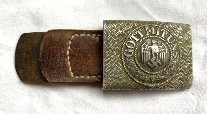 WH (Heer) Aluminium Belt Buckle -1937-