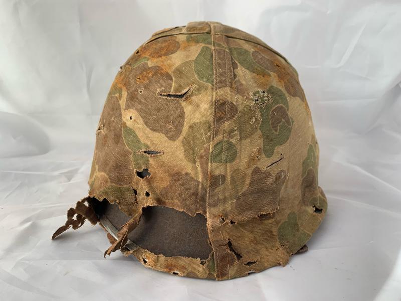 Named US M1 Front Seam Fixed Bale Helmet -Firestone-