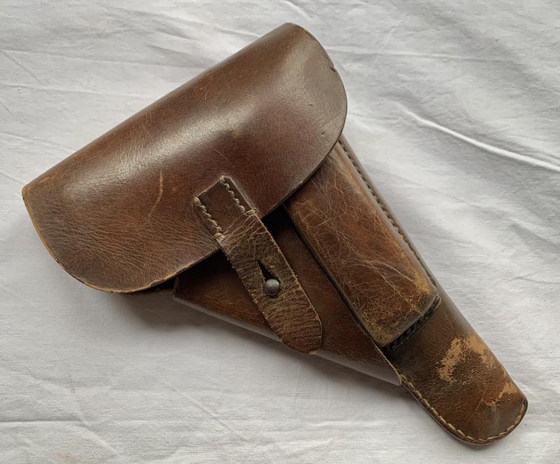 Chocolate Brown P38 Leather Holster -1944-
