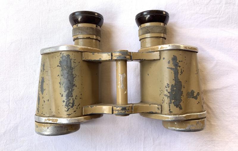 German Tan 6x30 Binoculars 'Dienstglas'  -CAG-
