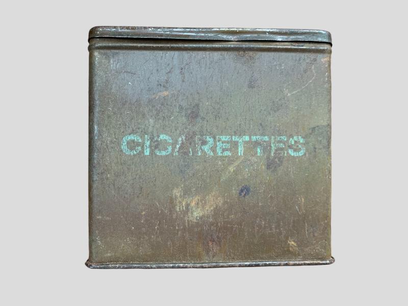 British 'Cigarettes' Ration Tin