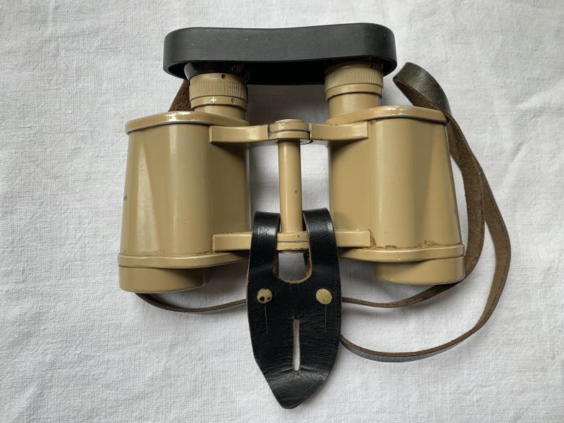 German Tan 6x30 Binoculars 'Dienstglas' -CAG-