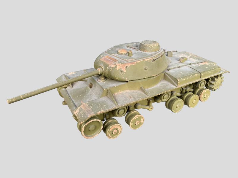 German WWII Wooden Panzer Recognition Model