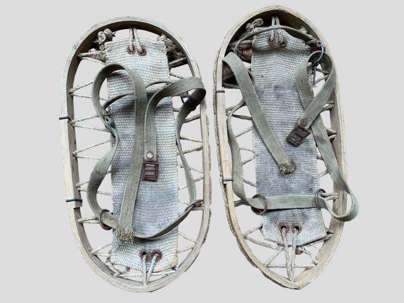 German WWII Mountain Troops Snow Shoes