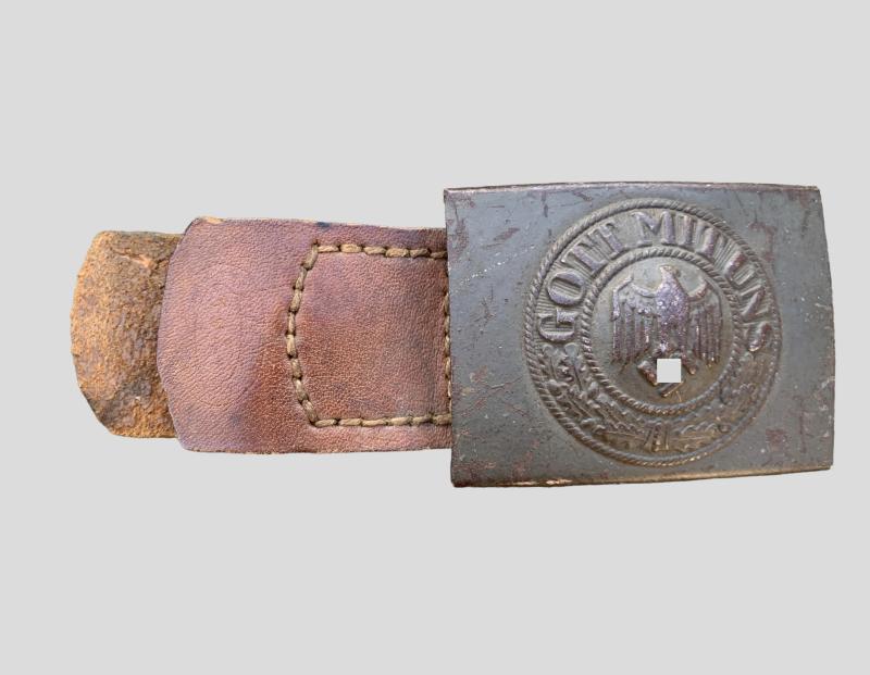 WH (HEER) Steel Belt Buckle