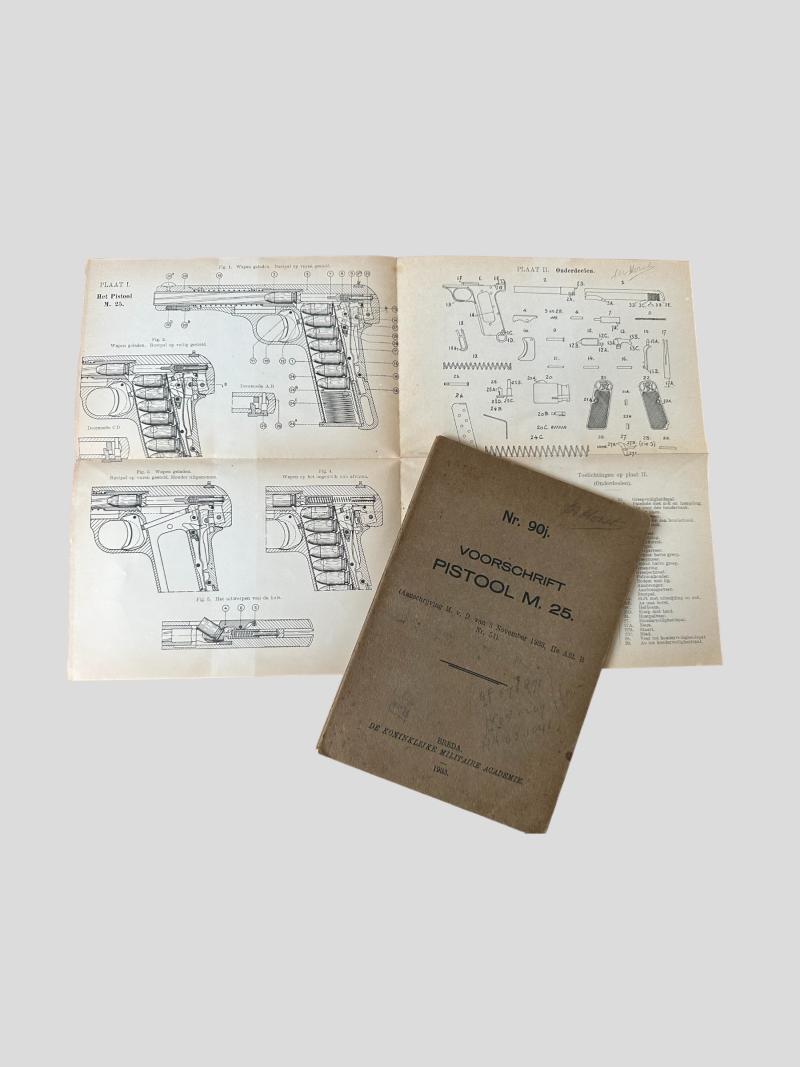 Dutch Pistol M.25 Handbook