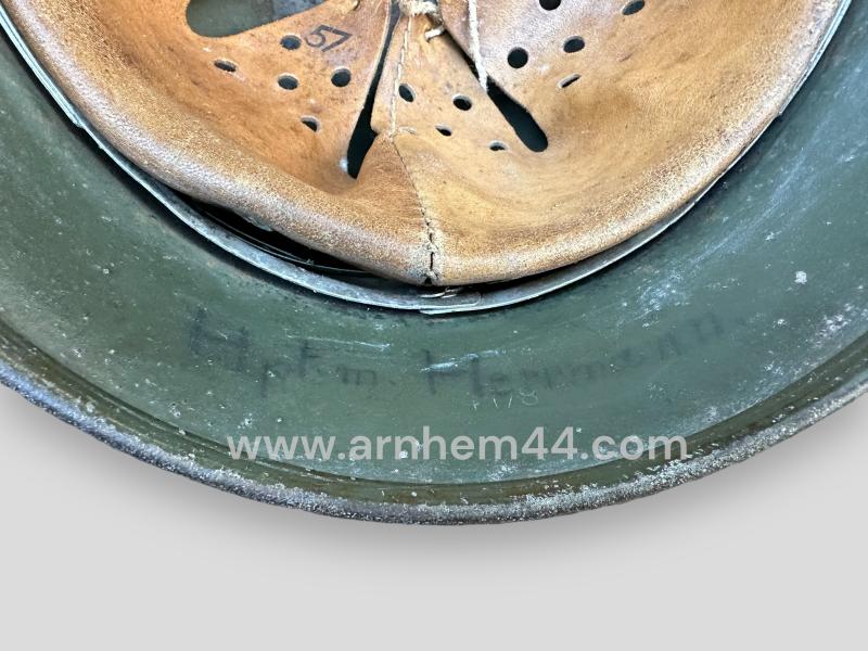 WH M35 White-Wash Camouflage Helmet