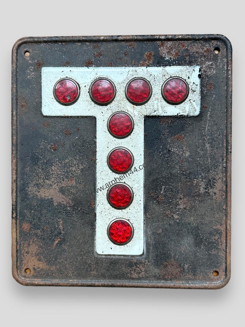 British WWII Airborne Trailer Plate