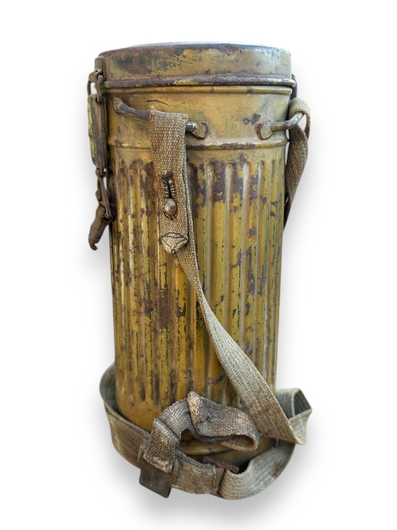 Olive Tropical Tan Gasmask Canister -named-