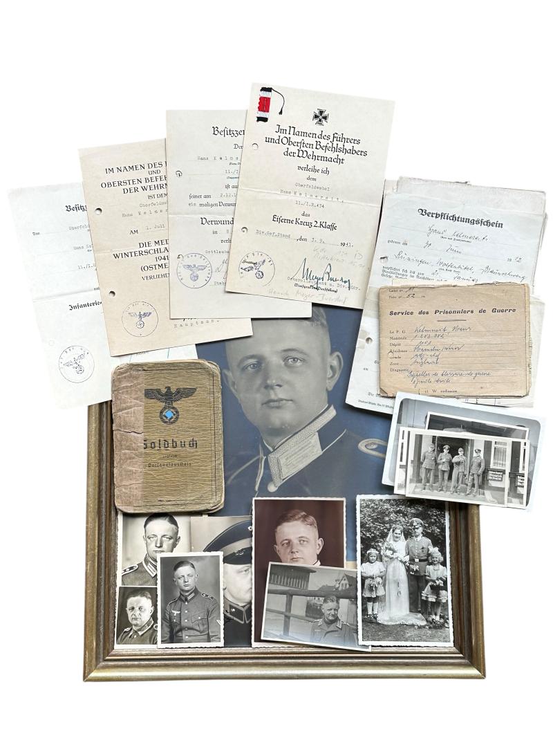 Grouping of Oberfeldwebel -Hans Kelmereit-