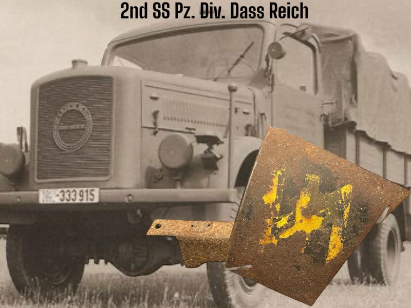 Front Fender -2nd. SS.Pz.Div. Dass Reich-