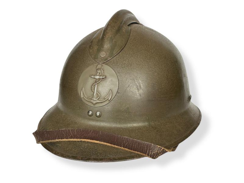 French Adrian Model 1926 Navy Helmet