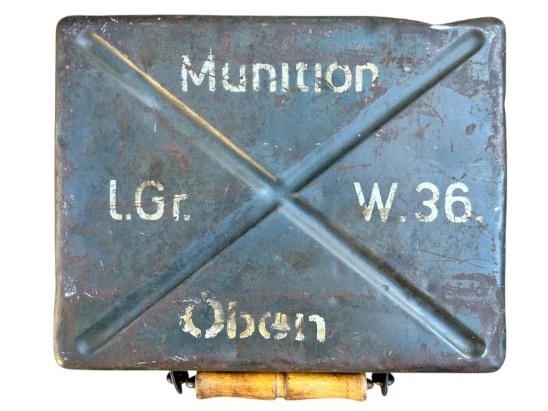 WH (Heer) Metal 5cm Mortar Ammo Case