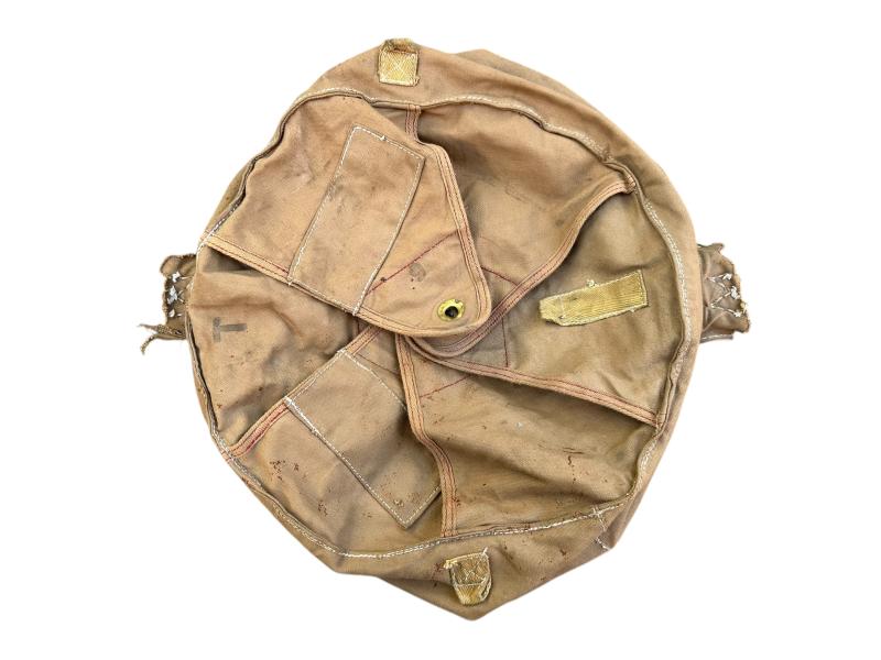 British Airborne Container Parachute Bag -White-