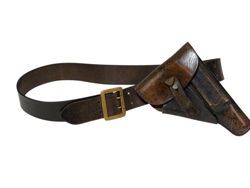 German WWII Officer's Belt and Holster